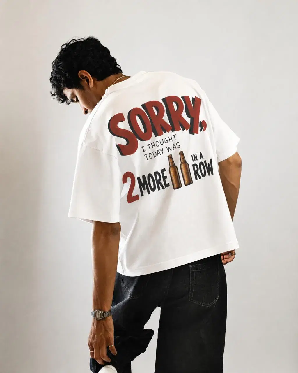 BYN Sorry - Two More Oversized Tee