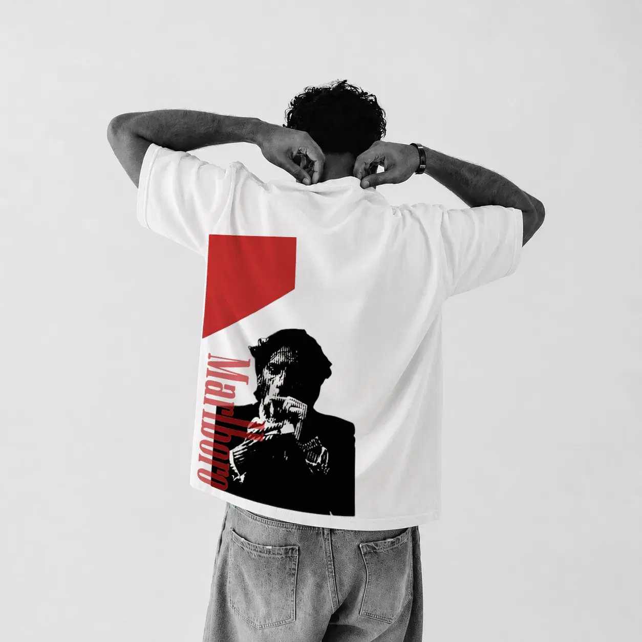 BYN Marlboro Oversized Graphic Tee