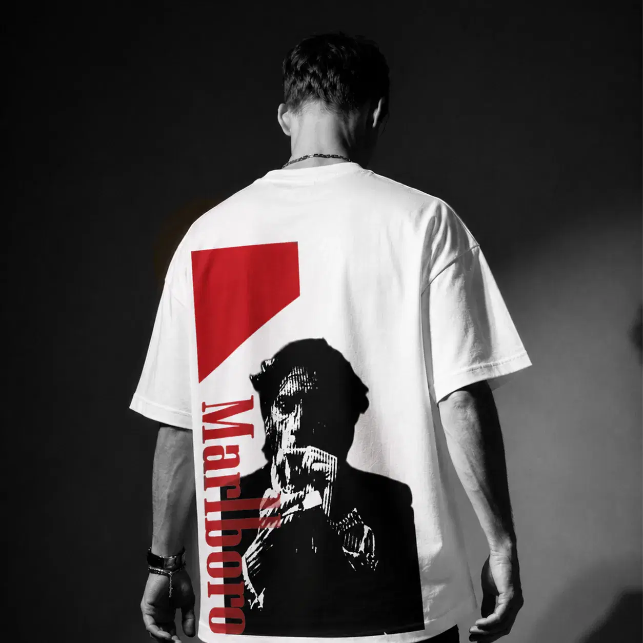 BYN Marlboro Oversized Graphic Tee
